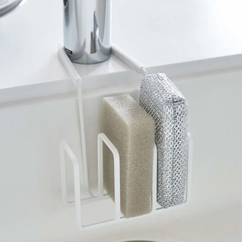 Kitchen Faucet, Sink, Storage Rack, Scouring Pad, Rag Rack, Multi-functional Sponge, Draining Rack