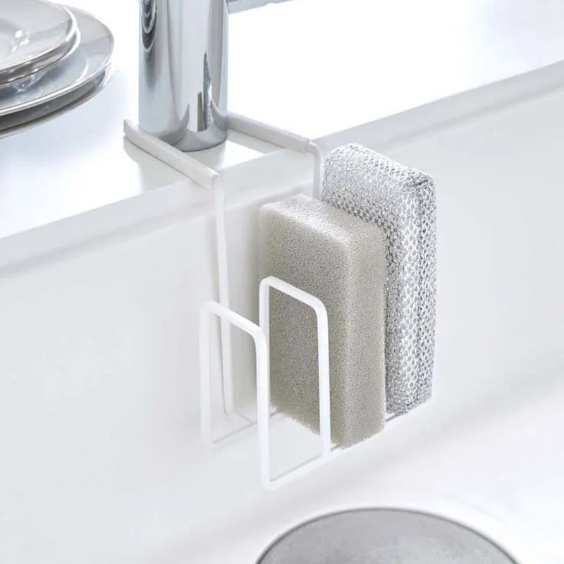 Kitchen Faucet, Sink, Storage Rack, Scouring Pad, Rag Rack, Multi-functional Sponge, Draining Rack